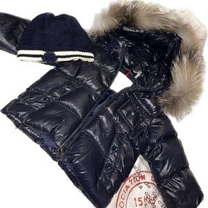 Moncler Coat & Hat